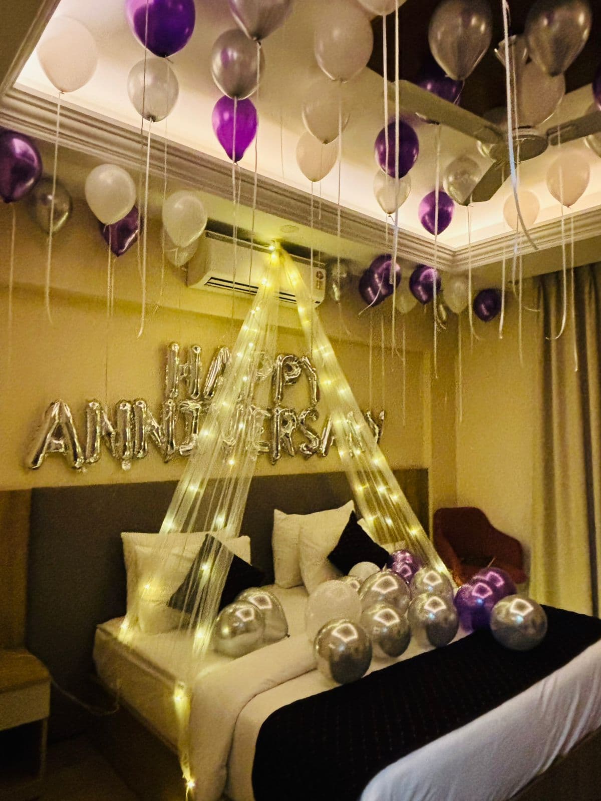 Proposal Decoration setup by Gurugram Balloon Decor
