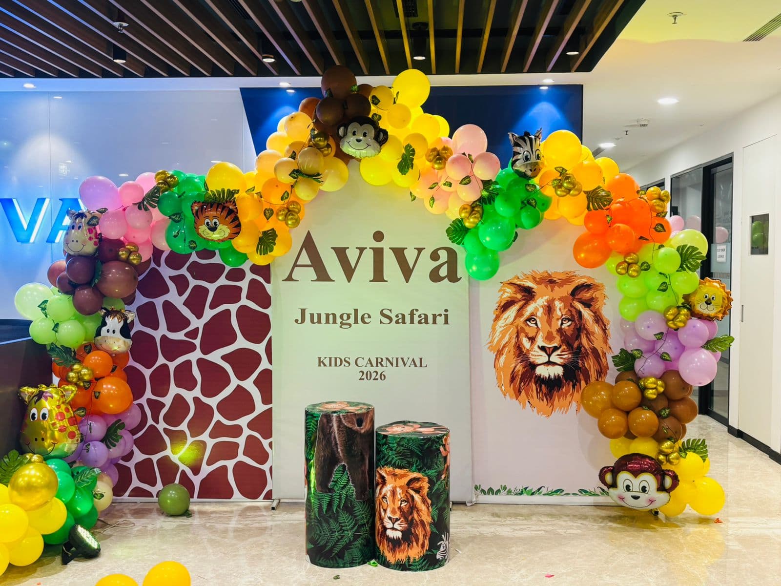 Kids Birthday Decoration setup by Gurugram Balloon Decor