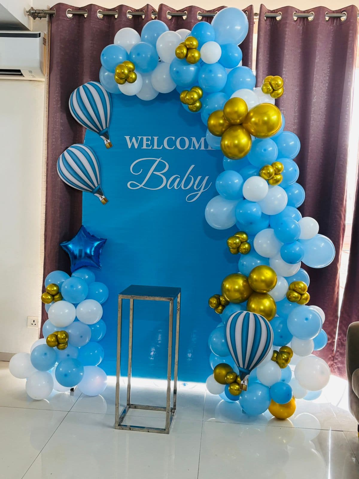 Mundan Ceremony Decoration setup by Gurugram Balloon Decor